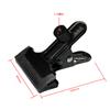 Orificio para tornillo de 1/4 clip metálico fuerte clip para fondo soporte de fijación para transmisión en vivo de escritorio clip para marco de tela de fondo para fotografía