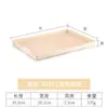 Bandeja Xiangyuanmei Plato Rectangular de Plástico Bandeja para Pan Taza de Almacenamiento para Artículos de Tocador Comerciales Plato para Servir
