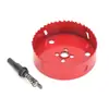 Abreagujeros Bimetálico Carpintería Tablaroca Plástico PVC Hierro Abreagujeros Taladro Redondo Multifuncional