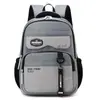 Mochila Escolar para Hombre, Mochila de Moda, Mochila Sencilla para Pareja, Mochila Escolar de Gran Capacidad para Estudiantes de Secundaria, Preparatoria, Universidad, Mochila Escolar para Mujer