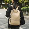 Mochila Escolar Japonesa de Color Sólido para Estudiantes de Preparatoria Hombres Mochila Ligera Simple para Viajes Mochila para Estudiantes Hombres de Gran Capacidad para Computadora