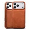 Funda para iPhone 18 Pro Max con Ranura para Tarjeta y Funda Protectora de Cuero con Soporte para Samsung S26 Ultra