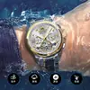 Kuaishou Transmisión en Vivo Popular Nuevo Reloj Mecánico Totalmente Automático para Hombre Resistente al Agua Luminoso Reloj de Moda Reloj para Hombre Reloj Mecánico