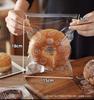 Embalagem de pão saco auto-vedante bagels pegajosos torradas donut biscoito saco de cozimento embalagem transparente embalagem pequena separada