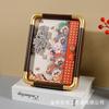Estilo Chinês DIY Pintura Estéreo 3D Ano Novo Auspicioso Tendência Nacional Cultural e Criativo Recorte de Papel Escultura Moldura Decorativa Porta-Retrato de Mesa Atacado