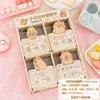 Adesivos de unha de desenho animado que brilham no escuro, à prova d'água e finos, para nail art infantil, decorações de dedos e como presentes para o jardim de infância