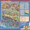 Adesivos de Paisagem em Miniatura Yuxian 2.0 Série Reino Secreto 3D Tridimensional Empilhamento Brinquedo Divertido Adesivos para Alívio do Estresse