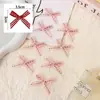 Pronta entrega Suéter malha 6mm amarrado à mão diy embalagem de caixa de presente gravata borboleta acessórios de vestuário gravata borboleta pequena atacado