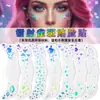 Pegatinas de Tatuaje Simulado de Pecas Europeas y Americanas Transfronterizas Impermeables Flash Láser Maquillaje de San Valentín Estampado de Labios Maquillaje de Corazón Pegatinas Faciales