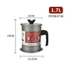 Pote de óleo de aço inoxidável 304 doméstico grande capacidade tanque de armazenamento de óleo utensílios de cozinha filtro de armazenamento de óleo artefato treme uma geração de cabelo