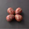 Cristal Natural 2cm Huevo Pequeño Piedra con Forma de Huevo Material de Jade Huevo de Pájaro Piedra Cruda Adorno Objeto de Mano para Jugar, Natural
