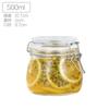Pote de Vidro Transparente Pote com Tampa Pote de Pressão Pote Armazenamento Cozinha Pote para Picles Pote Armazenamento Pote Selado para Chá