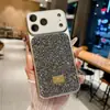 Funda de Teléfono de Diamantes Brillantes de Lujo Adecuada para Apple 17 Pro Max iPhone 15 Vidrio Corning Vidrio Corning 16 Transfronterizo