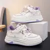 Zapatos para Niña 2026 Primavera Zapatillas de Princesa de Cuero para Niños Zapatillas Blancas Casuales para Niñas Populares para Niños Mayores