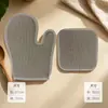 Guantes flexibles multi-color resistentes al desgaste y al calor para uso doméstico, al por mayor, en stock, guantes gruesos para horno de cocina y repostería