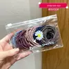 Diadema Casual Femenina Estilo K Anillo para Cabello Fino Popular Ins Cabello Banda Elástica Pequeña Diadema Elegante para Niña Cuerda para el Cabello