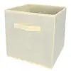 Caja de Almacenamiento de Tela No Tejida de 33 cm Organizador de Escritorio Caja para Revistas Estantería de Dormitorio Caja de Almacenamiento de Tela