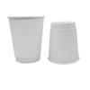Taza de café desechable de doble espesor, taza de papel para té con leche y tapa, taza de bebida caliente de celebridades de Internet, taza con agujero de alta calidad aislada