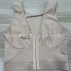 Ropa Deportiva Exterior Europea y Americana de Yoga con Broche Frontal Estilo Moldeador de Cuerpo Push-up Encaje Encaje Manga Siete Top Producto Nuevo