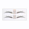 Tarjeta para cejas, tarjeta para cejas, tarjeta para cejas, tarjeta para cejas, pegatina para cejas, tarjeta para cejas de una palabra, herramienta para dibujar cejas, traje, pegatina para cejas