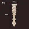 Columna Romana Estilo Europeo Madera Maciza Tallada Decoración Sencilla Estilo Europeo Cabeza de Columna Estilo Chino Viga de Soporte Soporte de Viga Almohadilla Gabinete de Chimenea Metabo
