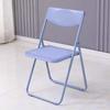 Venta Directa de Fábrica Silla Plegable Exterior Plástico Oficina Blanca Silla Plegable Hogar Respaldo Portátil Silla para Eventos de Conferencia