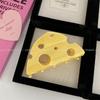 Corea del Sur nuevo clip para el pelo de tiburón de queso amarillo de dibujos animados pasador dulce lindo pinza para la parte trasera de la cabeza pinza lateral accesorios para el cabello