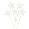 Love Star Tarjeta de Inserción para Pastel de Cumpleaños Pastel de Cumpleaños Mesa de Postres Inserción Decorativa Tarjeta de Inserción Decorativa Estrella de Cinco Puntas
