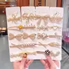 Accesorios para el Cabello de Alta Gama para Mujer, Exquisitos Pasadores de Pelo con Forma de Cruz, Pinzas Laterales para el Cabello, Pasadores, Elegantes Pinzas para el Cabello, Pinzas de Pato para Flequillos