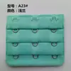 Extensor de Sujetador de Acero Inoxidable de Tres Filas y Tres Ganchos, Broche Extensor de Lencería de Tres Filas y Tres Ganchos, Venta Directa del Fabricante, Incluye Carta de Colores