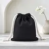 En Stock Bolsa de Cordón Lisa Bolsa para Almacenar Arroz Bolsa Desplegable para Almacenar Harina Bolsa para Empacar Joyería Auriculares Personalizable