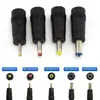Adaptador de Tomada de Conversão para Adaptador de Energia CC 5.5/2.1 Fêmea para Macho Carregador Adaptador para Laptop