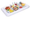 Barra de hielo inflable de frutas en stock transfronterizo, barra de hielo inflable rectangular, barra de ensalada inflable, bandeja de hielo inflable para bebidas con agua