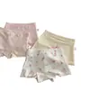 Ropa Interior Infantil 217# Ropa Interior para Niños Algodón Pantalones de Niña Dibujos Animados Transpirable Calzoncillos tipo bóxer Cintura Media Niño Pequeño Lindo Pantalones de Cuatro Esquinas