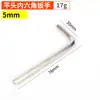 Suministro en Stock de Llaves Allen de Cabeza Plana, Llaves Allen de Cabeza Plana en Forma de L de 1.5-42 mm, Llaves Allen de Cabeza Plana