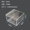 Caja de Regalo Rectangular Transparente de Acrílico Grado Alimenticio para Té Caja de Plástico Regalo de Boda Venta al Mayoreo