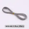 He 10m / Hilo de Cera Coreano Cordón de Cuero Pulsera Trenzada Hecha a Mano Hilo para Tejer Cordón Redondo de Cera de Alta Gama Al por Mayor