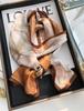 Bufanda Pequeña Larga Estrecha de Seda Fina Corea del Sur Bufanda Decorativa Otoño e Invierno Moda Cinta Combinación para Mujer Bufanda de Moda Elegante