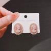 2023 nuevo estilo de moda retro retrato suave delicado perla redonda marca elegante de alta clase temperamento aretes aretes
