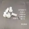 Junta de Bump y Ranura de Plástico M6 Partículas Aislantes Funda de Nylon Funda Protectora de Cable Separador de Tornillo Arandela Escalonada Columna de Aislamiento