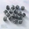 Acessórios DIY Coluna Curta Pequena Contas de Cerâmica Pulseira Acessórios Contas de Balde Pulseira Colar Material Artesanal Contas de Cerâmica