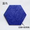 Adesivos de Parede Hexagonais Coloridos de Feltro Quadro de Exibição Quadro de Cortiça Quadro de Mensagens Quadro de Exibição de Fundo para Jardim de Infância