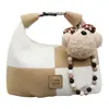 Bolso de Mano con Conchas de Estilo Coreano de Moda Transfronterizo para Mujer, Nuevo Modelo Verano 2026, Bolso de Hombro Color-Blocking, Bolso Cruzado para Viajes