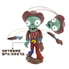 Brinquedos Autênticos de Plants Vs. Zombies, Embalados Individualmente, Figuras de Plantas Lançáveis, Figuras de Zumbis, Peças Únicas em Sacos