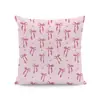 Funda de Almohada Serie Geométrica Más Vendida de Amazon Mandala Lazo Rosa Funda de Cojín para Sofá Decoración del Hogar