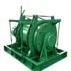 El cabrestante de despacho JD-4 es un cabrestante minero de 55 kW para uso en túneles, diseñado para transportar vagonetas mineras, y es fácil de operar.
