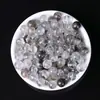 Cuentas Sueltas de Cristal Fantasma Verde y Rojo Natural Accesorios para Joyería DIY Cuentas Espaciadoras para Pulseras con Agujeros Cuentas Redondas Individuales Venta al por Mayor
