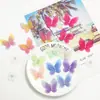 Accesorios de Mariposa de Perla de Malla Tridimensional de Doble Capa Iridiscente para Accesorios de Cabello Hechos a Mano DIY, Ropa, Zapatos, Sombreros, Calcetines y Accesorios Decorativos