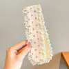 Adesivo de franja de tricô de lã adesivo mágico para cabelo solto faixa de cabelo para lavar o rosto faixa de cabelo novo estilo 2026 para meninas artefato de estilização de cabelo solto