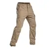 Pantalones Tácticos Consul ix11 para Hombre Otoño Estilo Militar Impermeables Elásticos Multibolsillos para Exteriores Viajes Cotidianos Ropa de Trabajo Pantalones de Entrenamiento